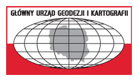 logo of Head Office of Geodesy and Cartography (GUGiK)