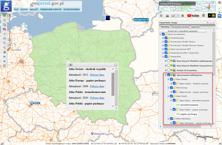 Mapy – Geoportal.gov.pl