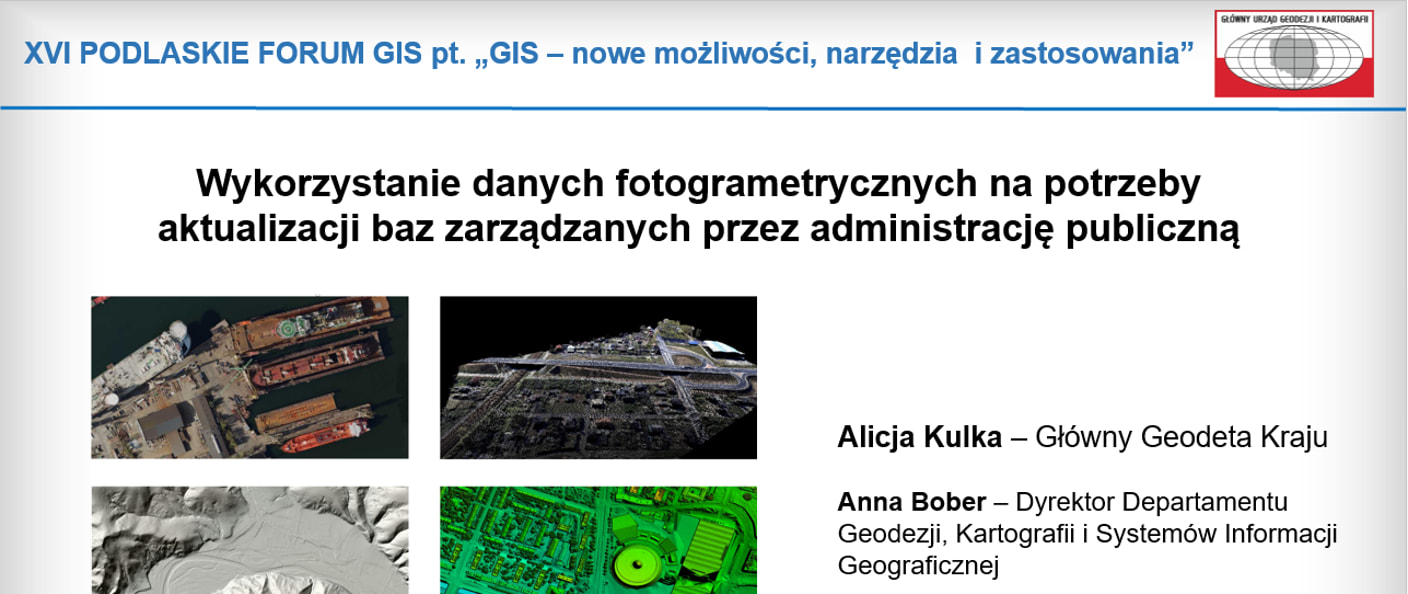 XVI Podlaskie Forum GIS