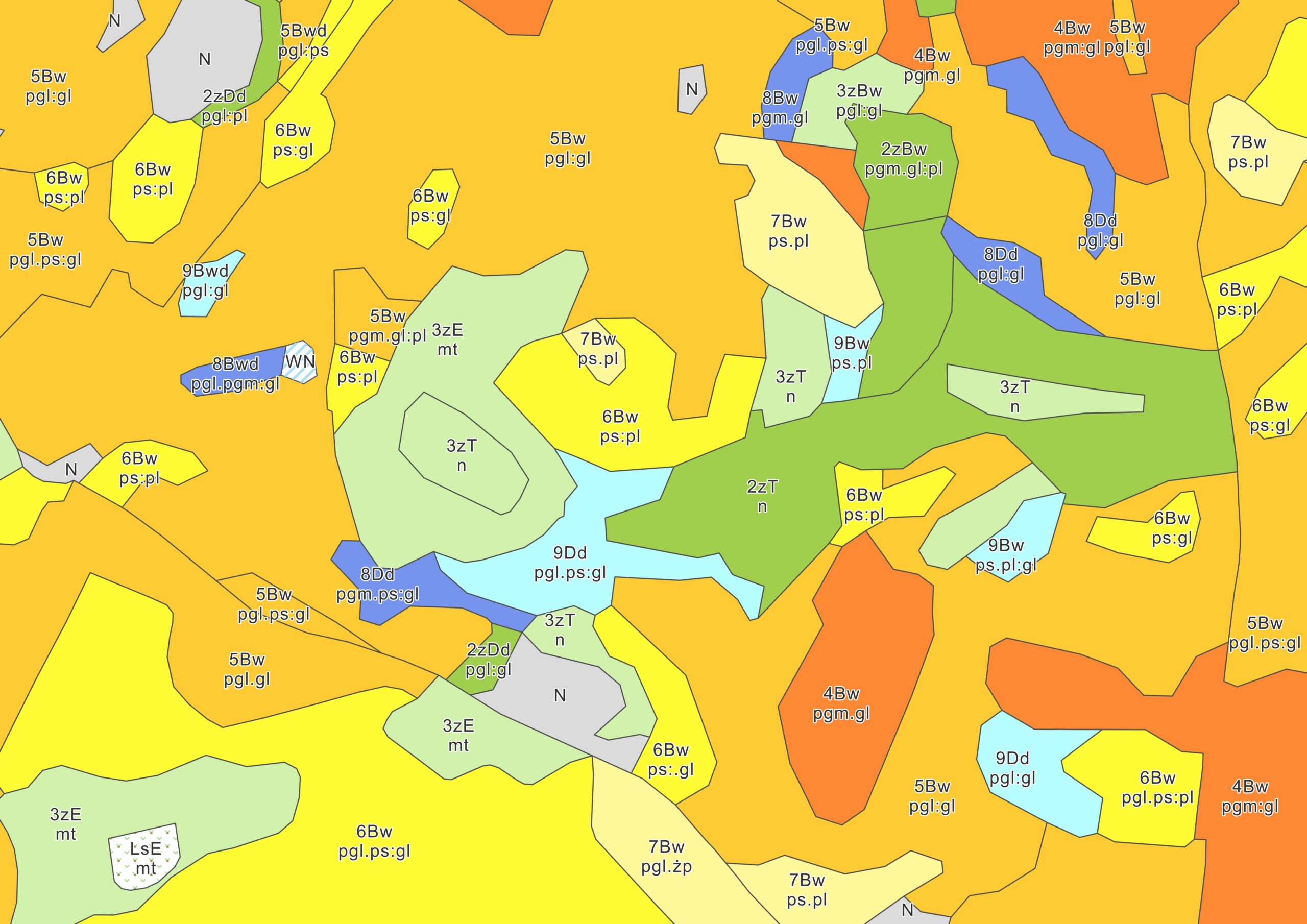 Mapa glebowo-rolnicza w nowym schemacie aplikacyjnym GML dla województwa pomorskiego dostępna w PZGiK