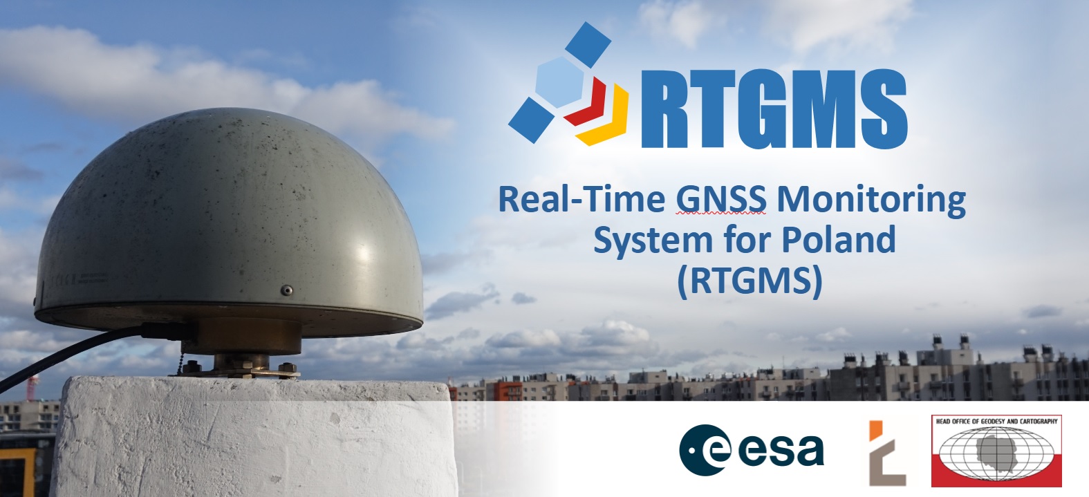 Rozpoczęcie realizacji projektu „System Monitorowania Sygnałów GNSS w Polsce w Czasie Rzeczywistym (RTGMS)”