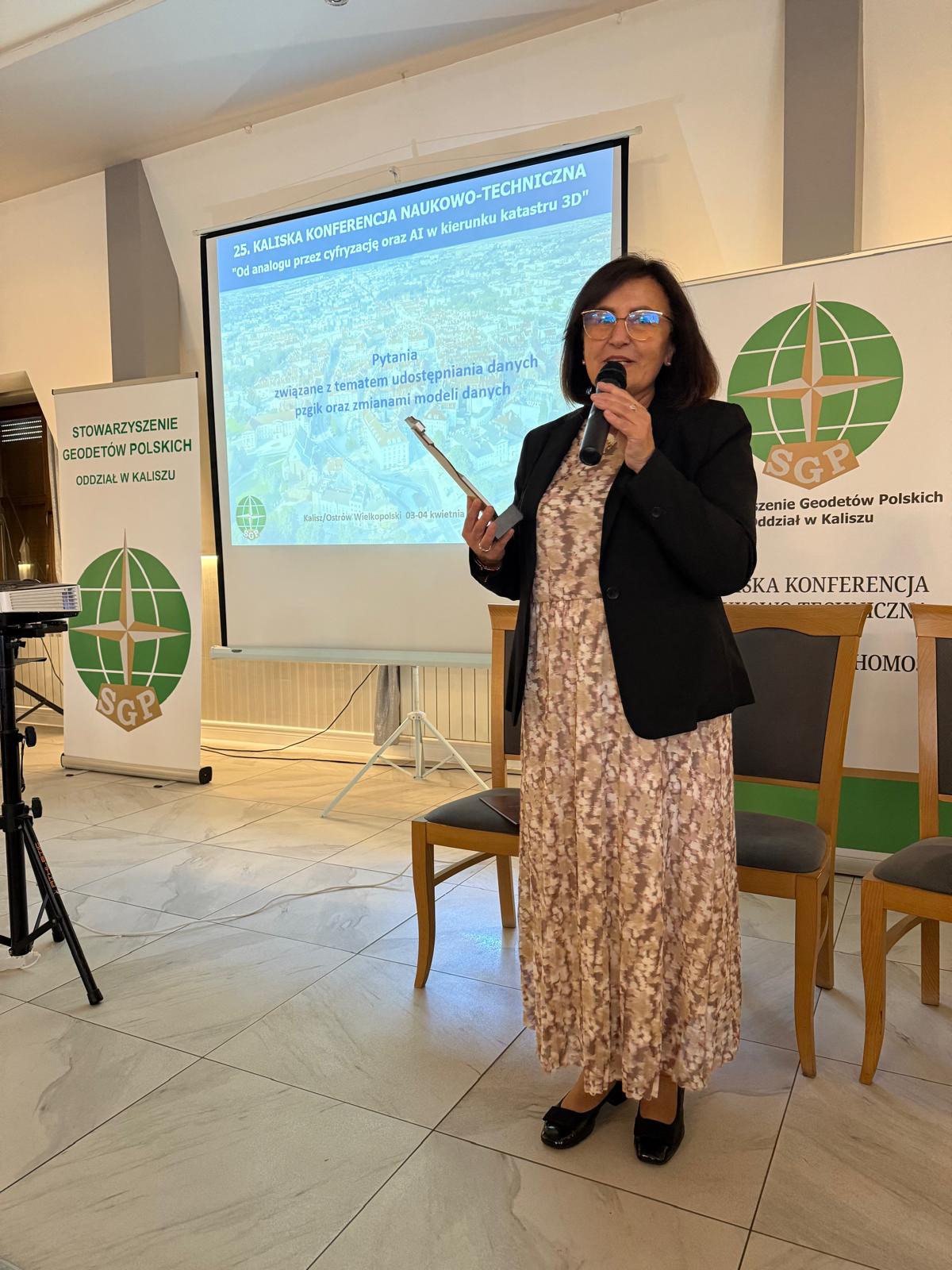 GGK Alicja Kulka na 25. Kaliskiej Konferencji Naukowo-Technicznej