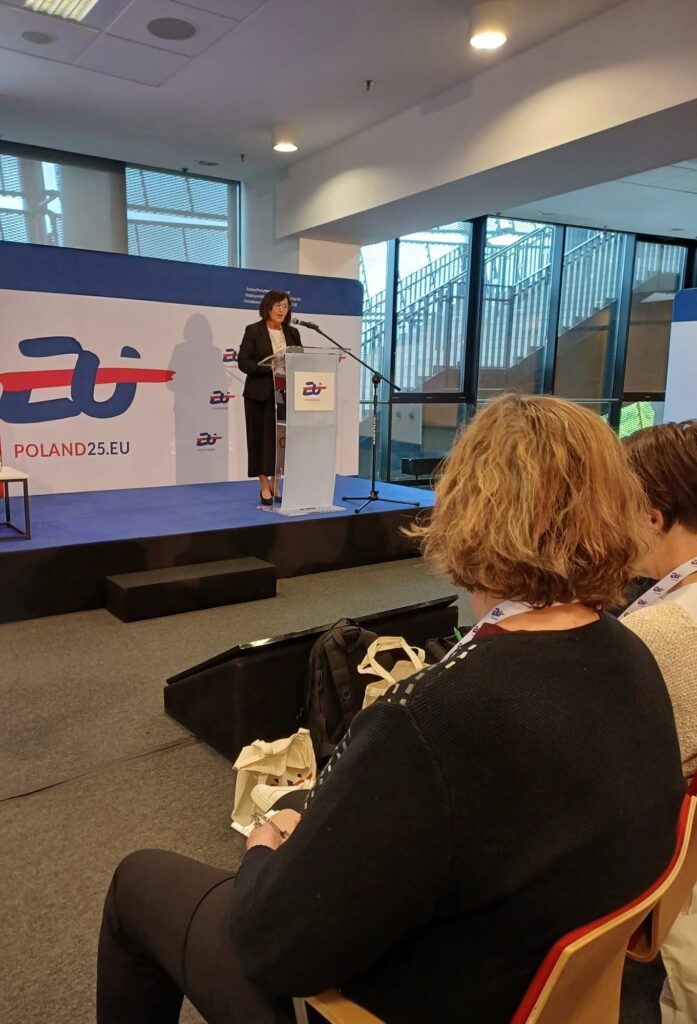 GGK Alicja Kulka na Konferencji Stałego Komitetu ds. Katastru (PCC) 5-6 maja 2025 r. w Warszawie
