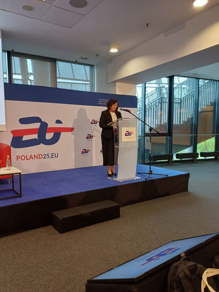 GGK Alicja Kulka na Konferencji Stałego Komitetu ds. Katastru (PCC) 5-6 maja 2025 r. w Warszawie