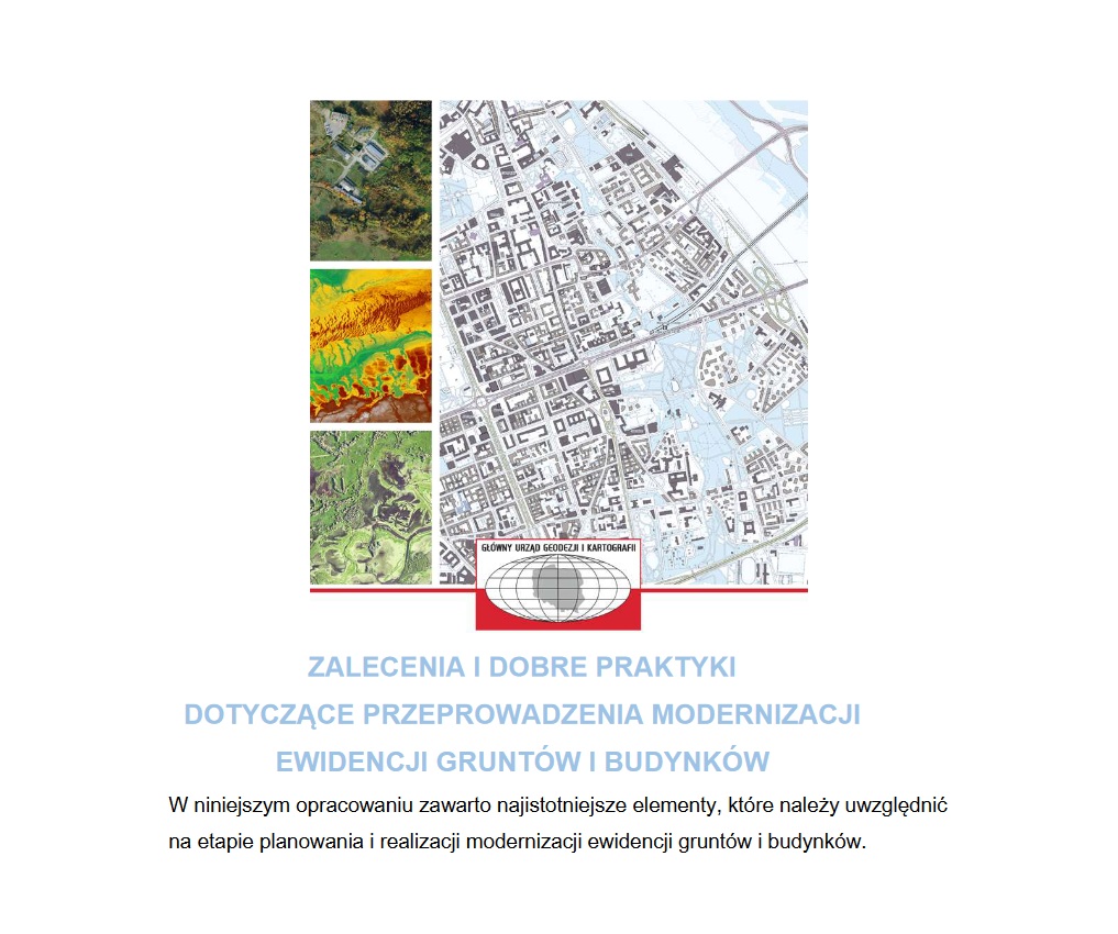Aktualizacja dobrych praktyk do przeprowadzenia modernizacji EGiB