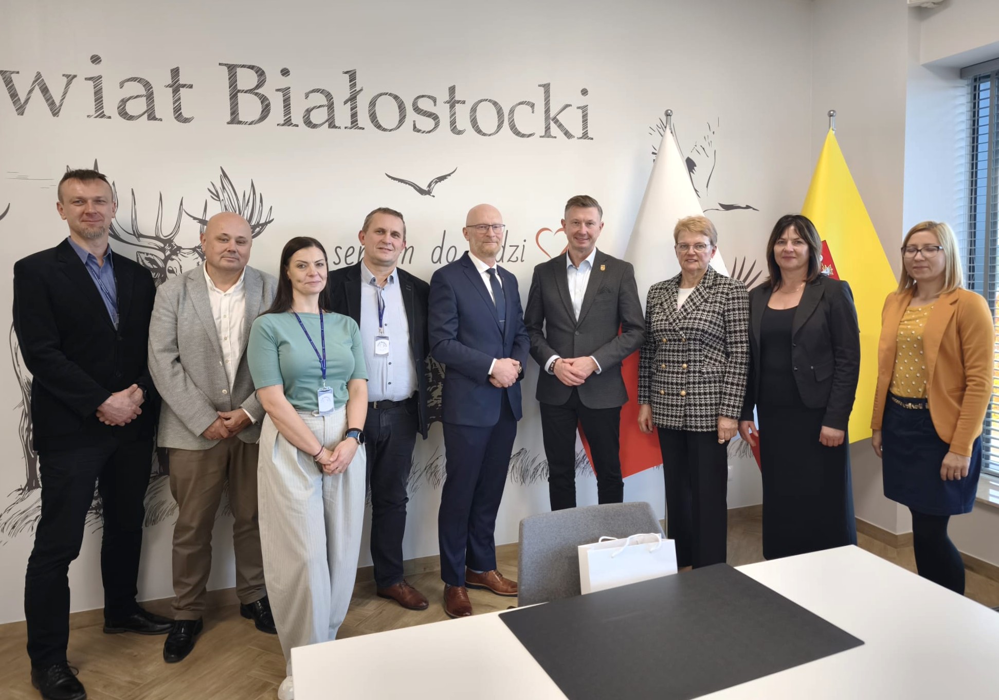Wsparcie GUGiK dla Powiatu Białostockiego w tworzeniu baz PZGiK