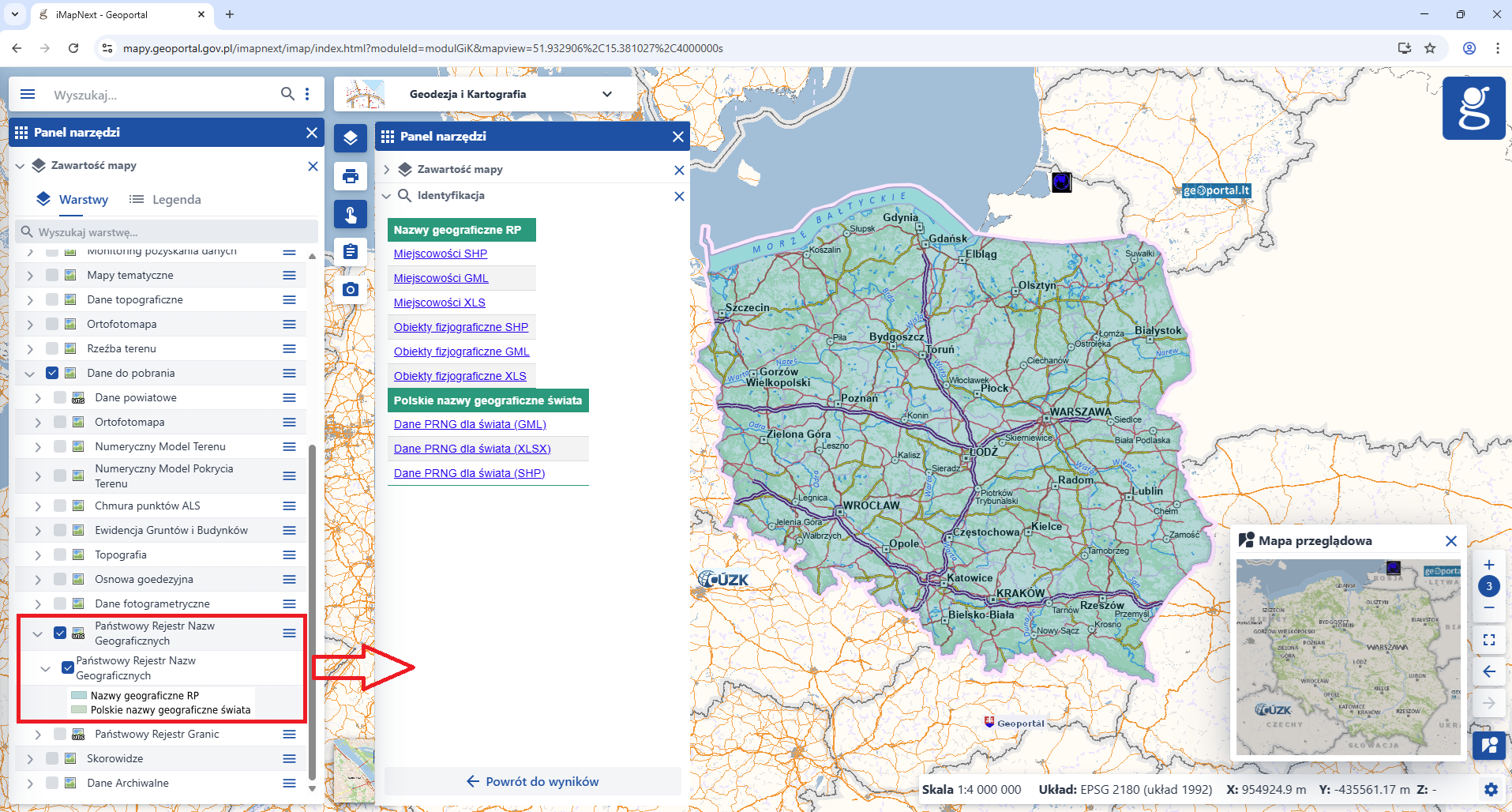 Państwowy Rejestr Nazw Geograficznych – podsumowanie III kwartał 2025 r.