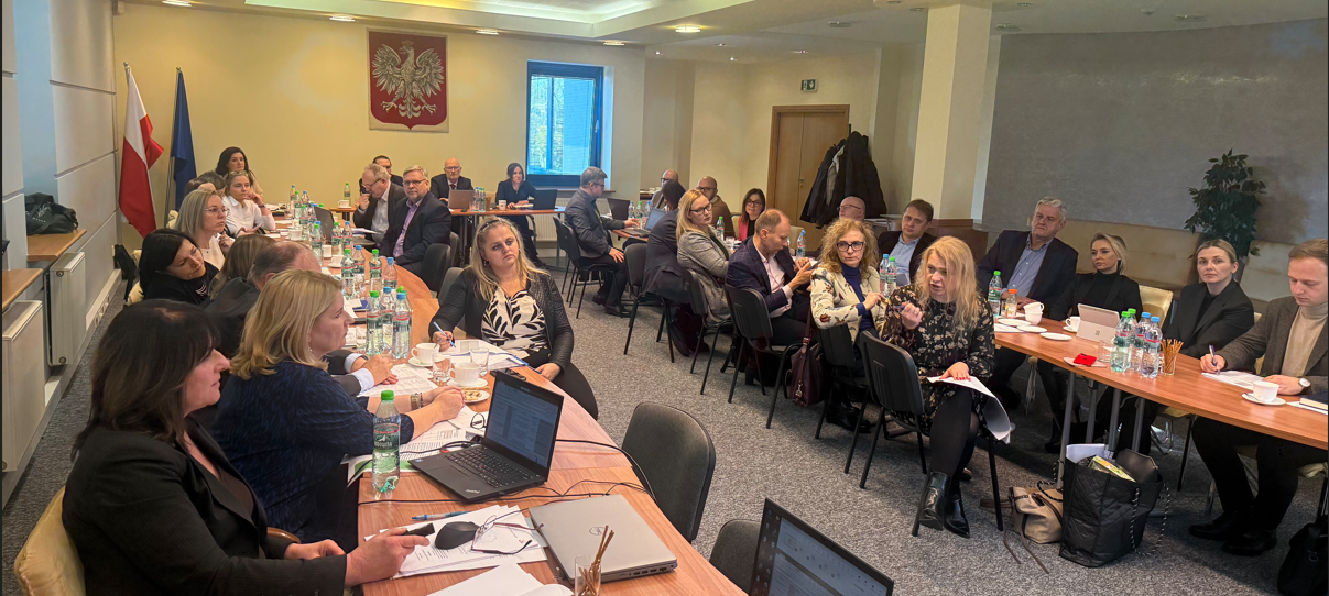 Spotkanie szkoleniowe poświęcone nowemu modelowi finansowania zadań z zakresu geodezji i kartografii oraz walidacji danych RCN w plikach GML