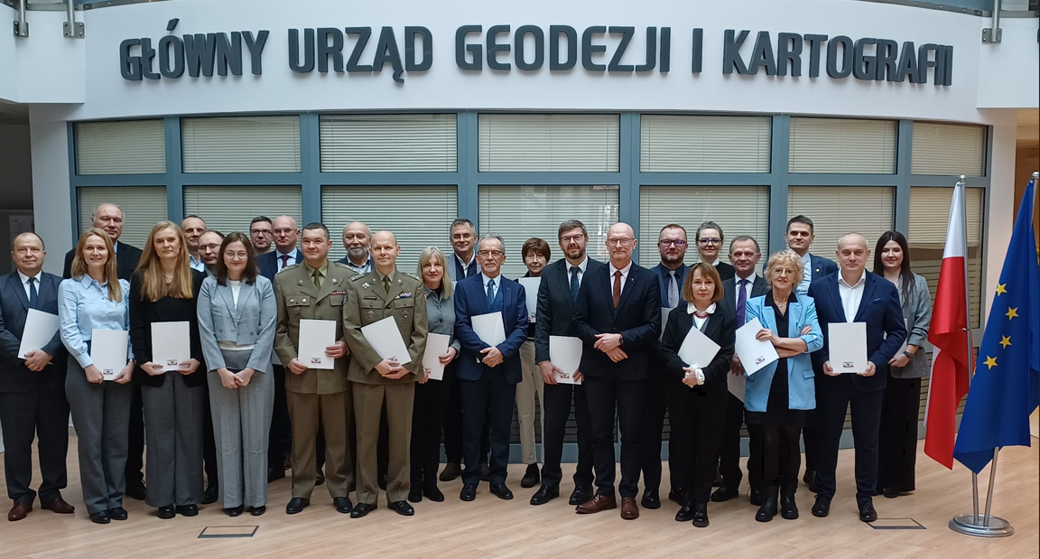 Inauguracyjne posiedzenie Państwowej Rady Geodezyjnej i Kartograficznej