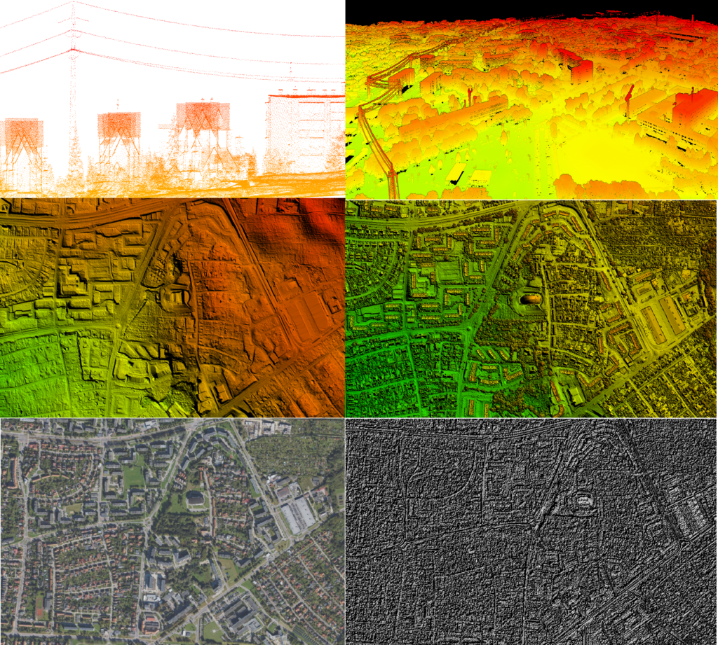 Rys.3 Ilustracja przedstawia dane fotogrametryczne