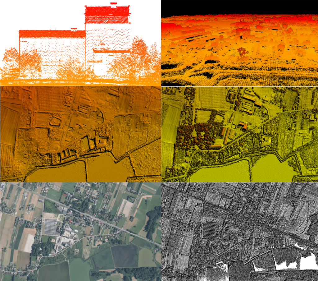 Rys.3 Ilustracja przedstawia dane fotogrametryczne