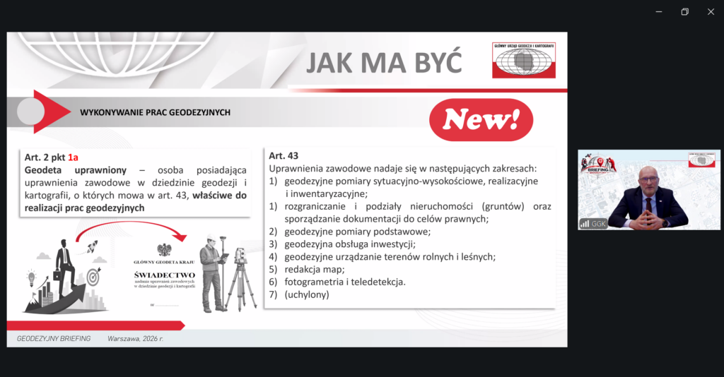 zrzut ekranu z prezentacji z briefingu