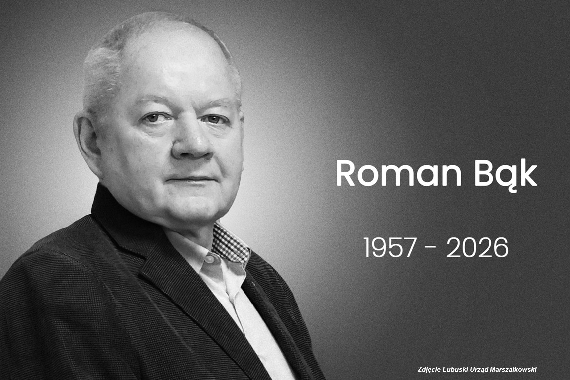 Żegnamy Geodetę Województwa Lubuskiego Romana Bąka