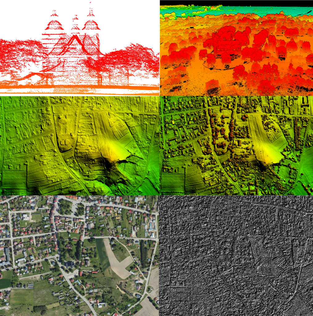 Ilustracja przedstawia dane fotogrametryczne