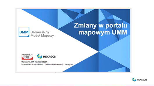 Nowe funkcjonalności Uniwersalnego Modułu Mapowego – cykl szkoleń dla Służb