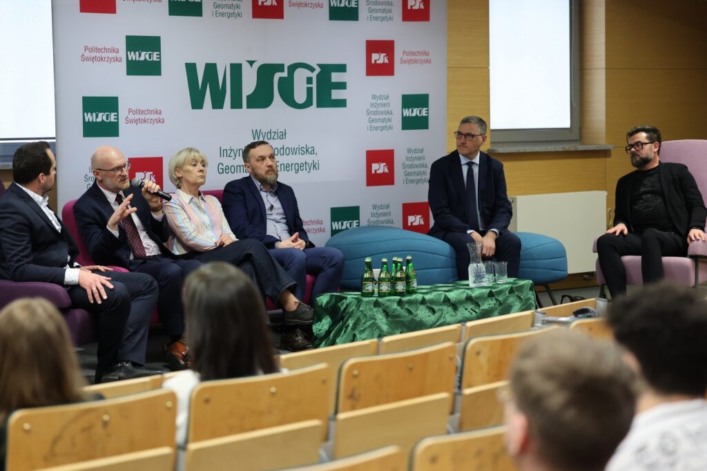 GGK Andrzej Żylis na obchodach Światowego Dnia Geodety na Politechnice Świętokrzyskiej