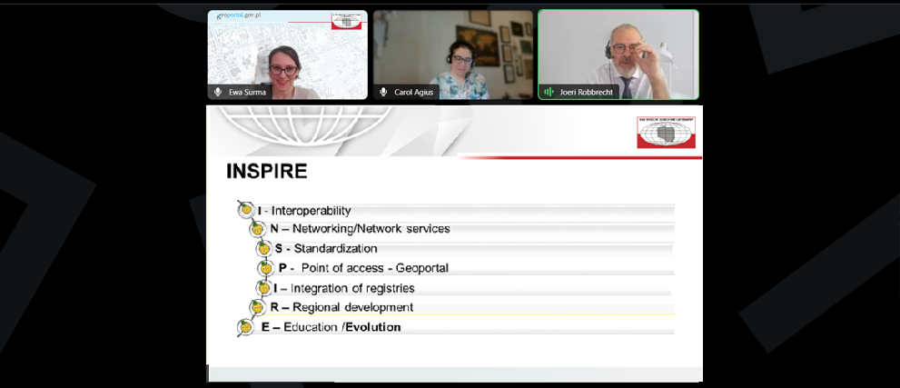 zrzut ekranu z uczestnikami webinaru