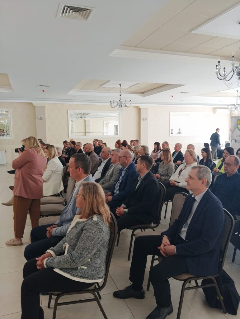 Uczestnicy narady Służby Geodezyjnej i Kartograficznej województwa lubelskiego