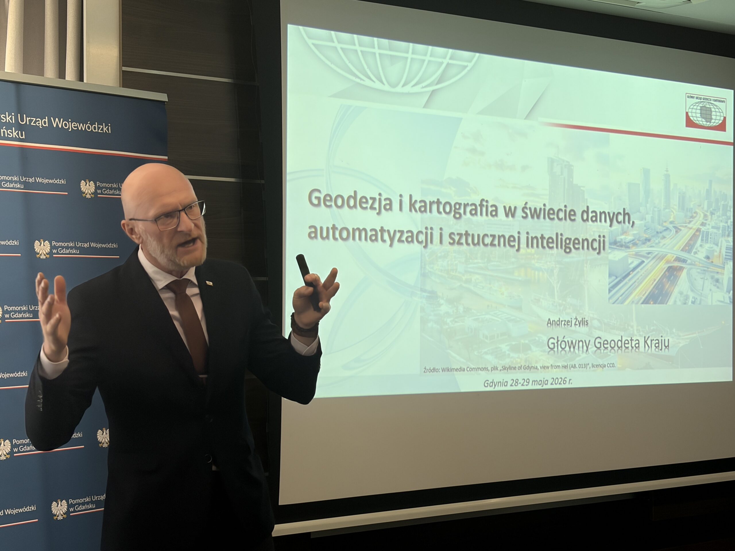 GGK Andrzej Żylis na naradzie pomorskiej SGiK