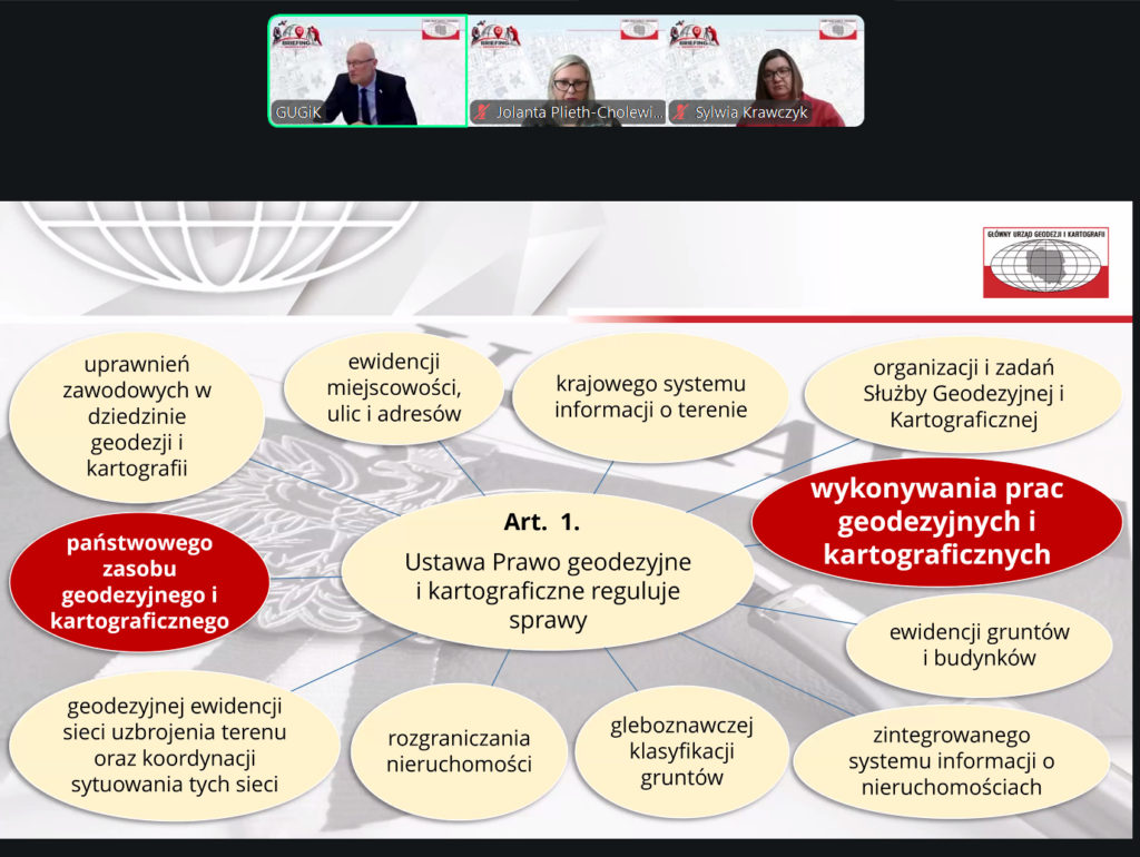 Zrzut ekranu z briefingu