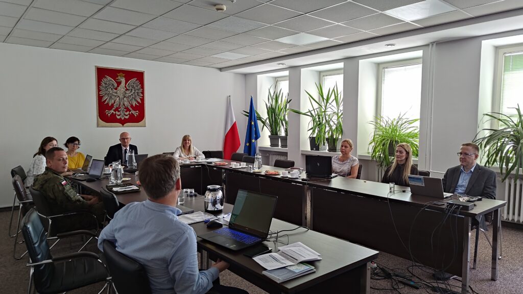 Członkowie Zespołu podczas posiedzenia