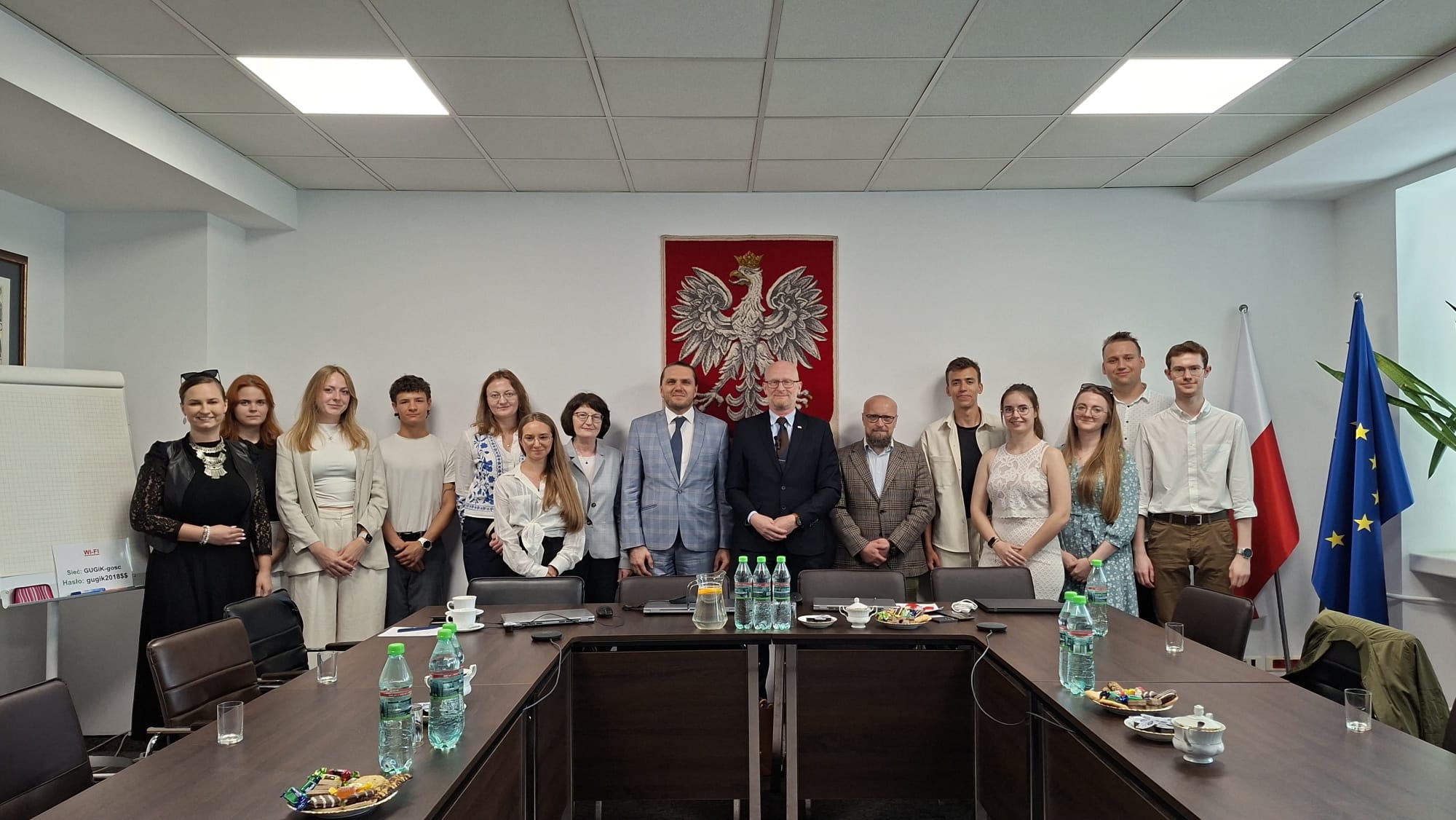 Spotkanie ze studentami Politechniki Śląskiej