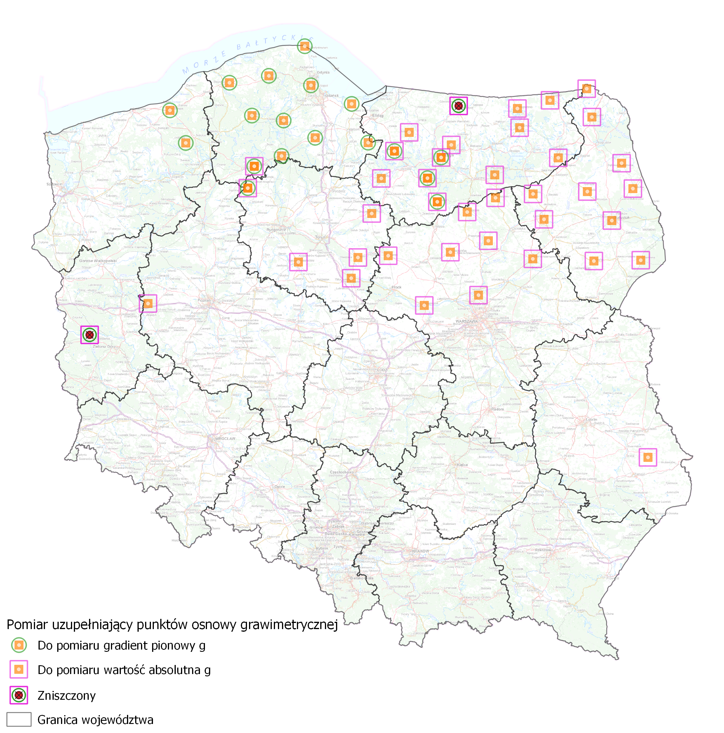 Podpisanie umowy na pomiar uzupełniający punktów osnowy grawimetrycznej klasy bazowej