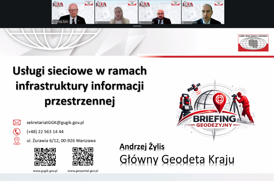 Około 300 uczestników VII Briefingu Geodezyjnego Głównego Geodety Kraju