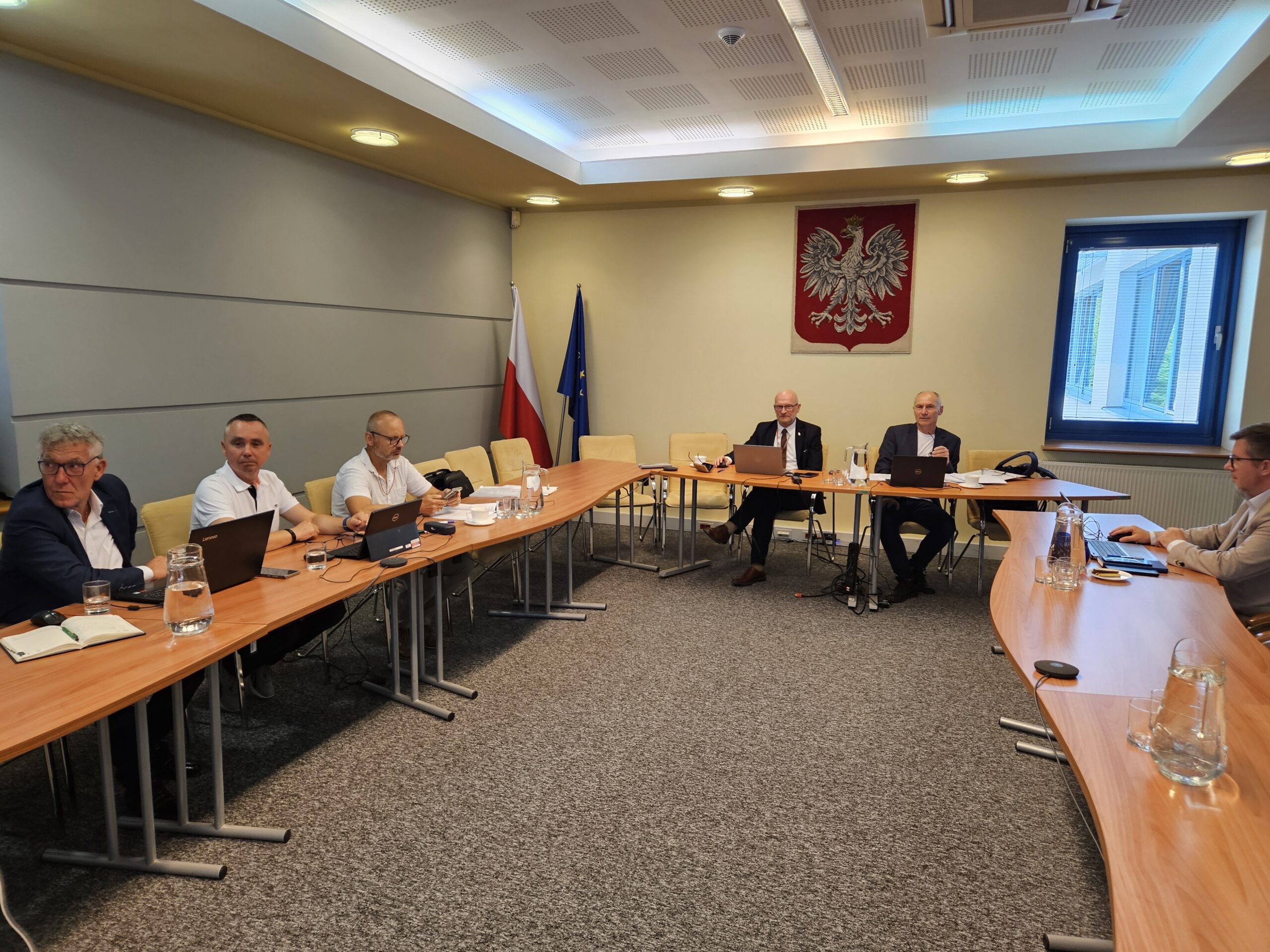zdjęcie z posiedzenia zespołu