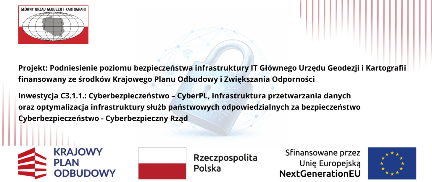 160 osób przeszkolonych w ramach projektu na rzecz zwiększenia bezpieczeństwa systemów IT w GUGiK