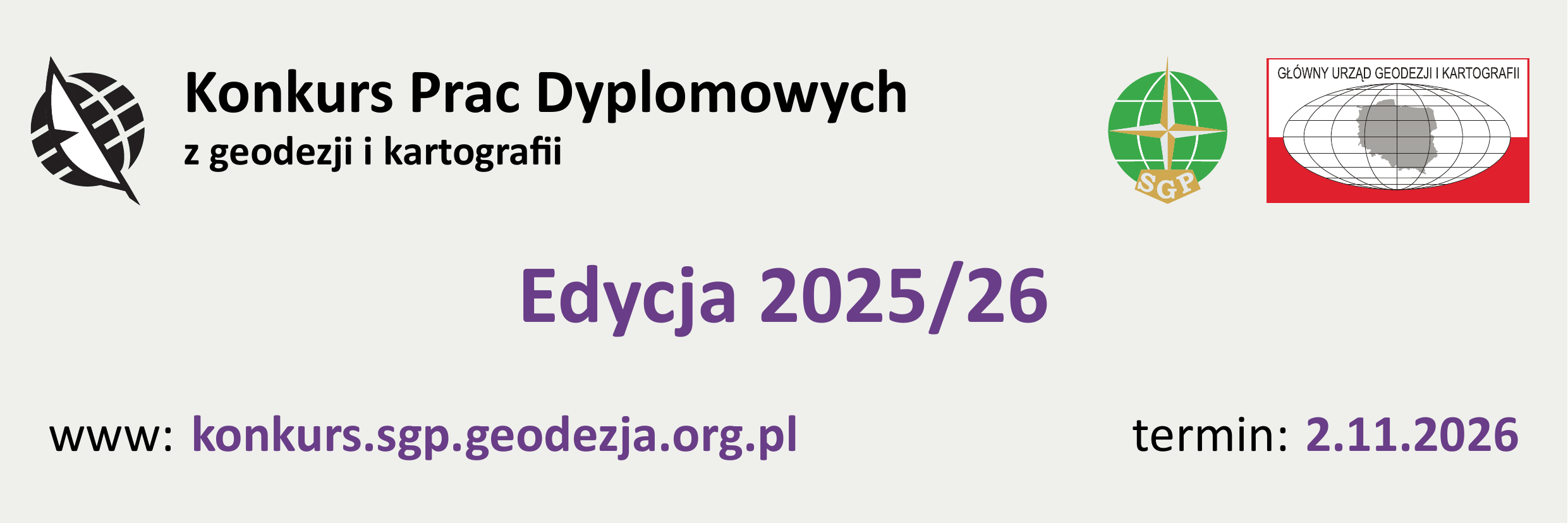 Zaczyna się konkurs na najlepsze prace dyplomowe z zakresu geodezji i kartografii – edycja 2025/2026