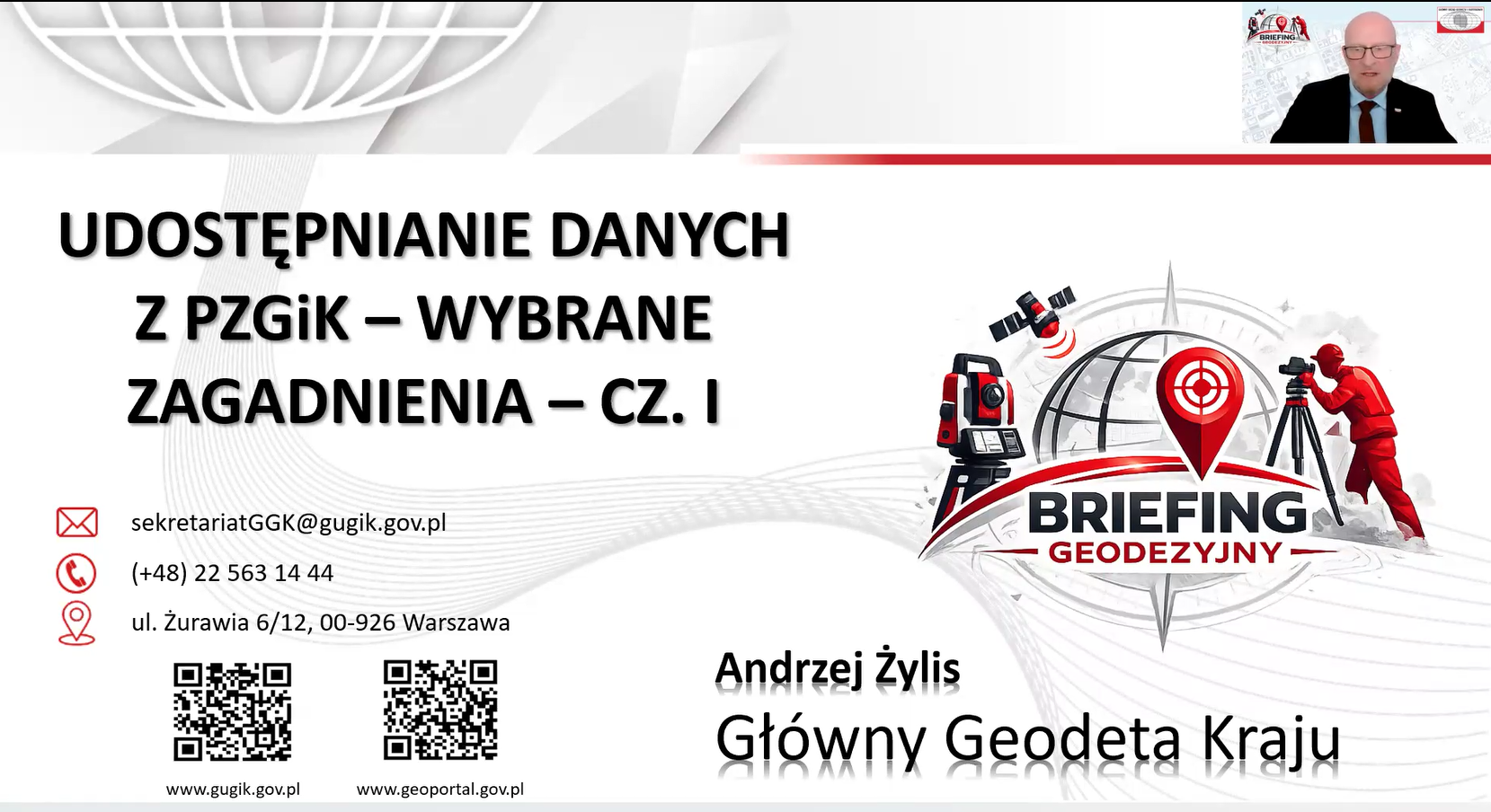 Ponad 400 uczestników IX Briefingu Geodezyjnego GGK