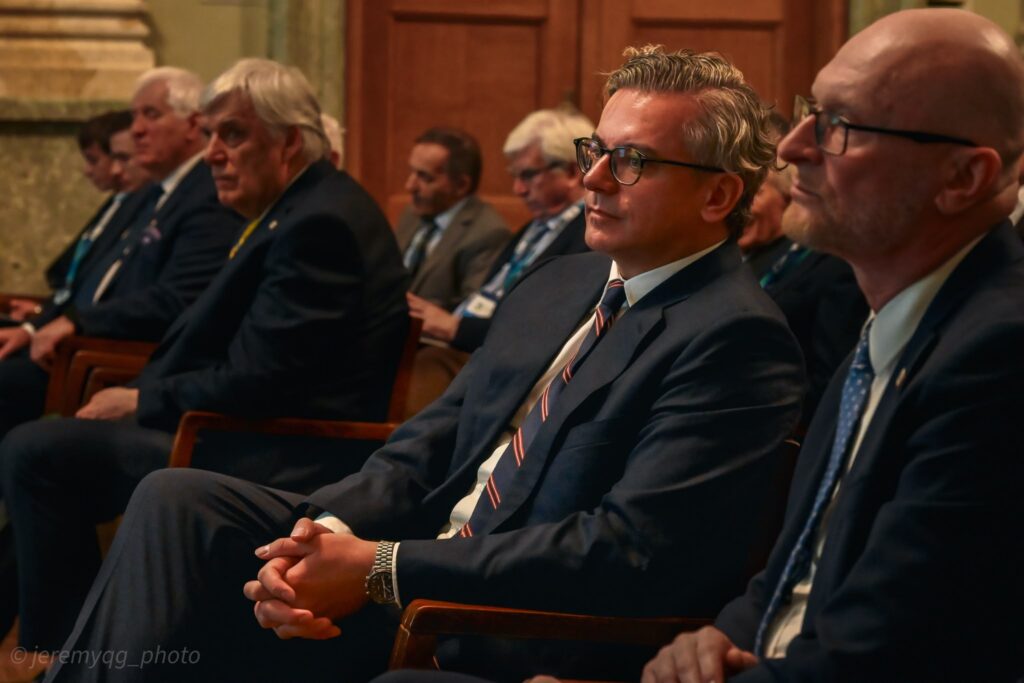 GGK Andrzej Żylis na uroczystości 75-lecia WGGiIS AGH